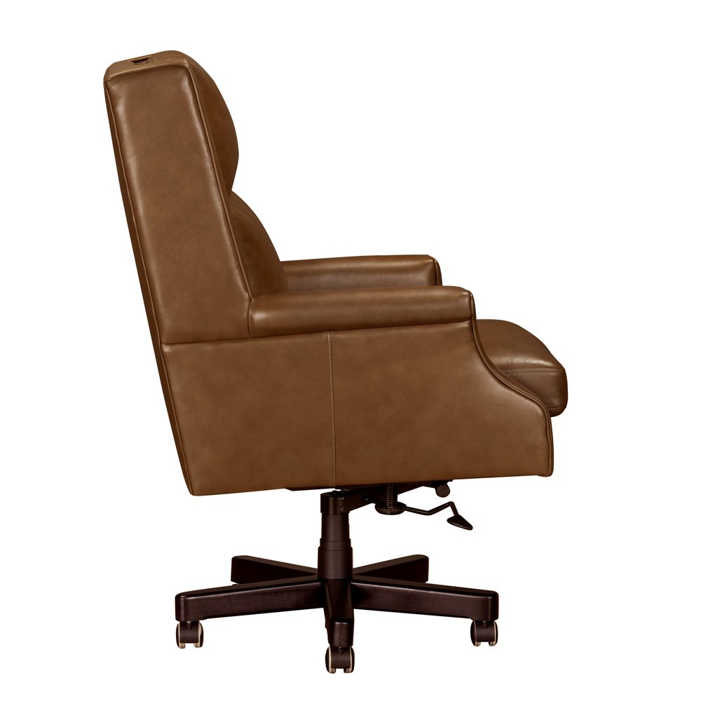 Parker House - Dc132 - Renaissance Chestnut Leather Desk Chair - Renaissance Chestnut - DC-132-RECH view 10