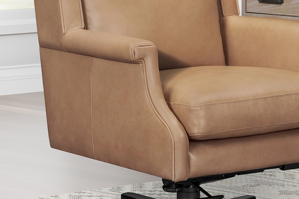 Parker House - Dc132 - Renaissance Clay Leather Desk Chair - Renaissance Clay - DC-132-RECL view 12