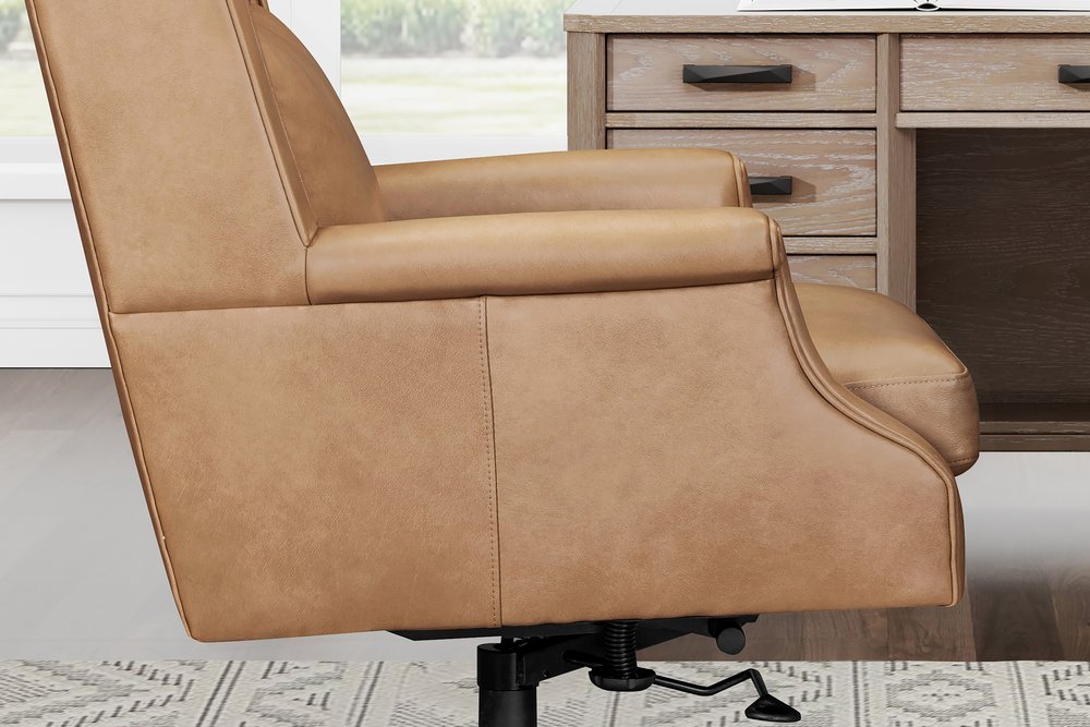 Parker House - Dc132 - Renaissance Clay Leather Desk Chair - Renaissance Clay - DC-132-RECL view 13