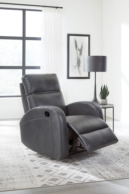Parker House -  Devin - Pebble Grey Manual Recliner - MDEV#812-PPGR view 4