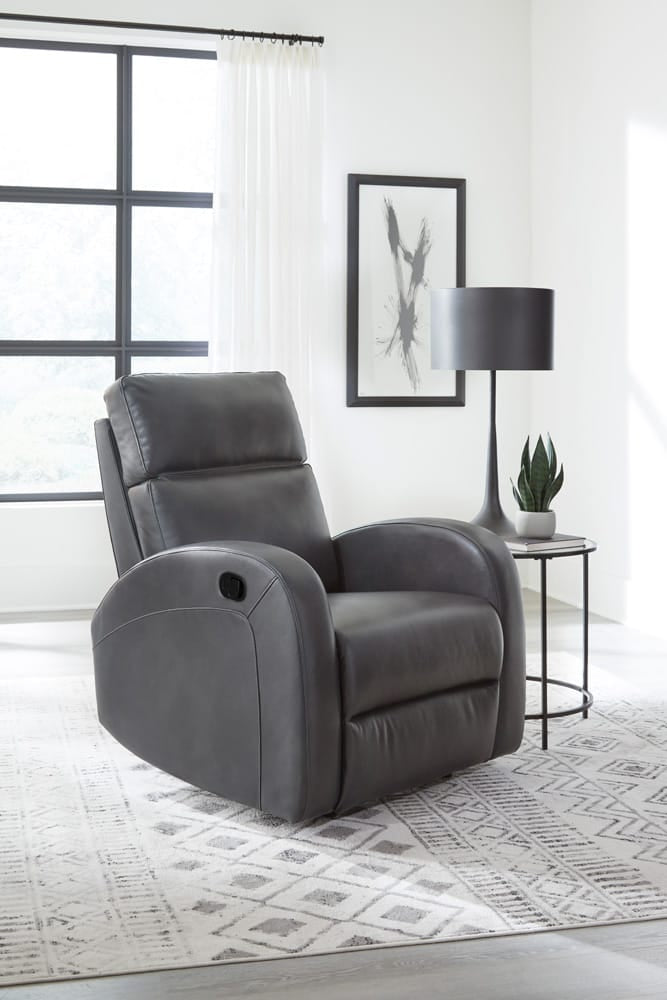 Parker House -  Devin - Pebble Grey Manual Recliner - MDEV#812-PPGR view 5