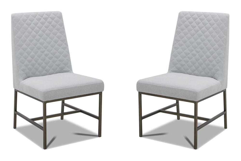 Parker House - Diamond - Elise Linen Dining Chair (Set of 2) - DDIA#DRC-2-ELLN view 1