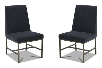 Parker House - Diamond - Elise Navy Dining Chair (Set of 2) - DDIA#DRC-2-ELNV view 1