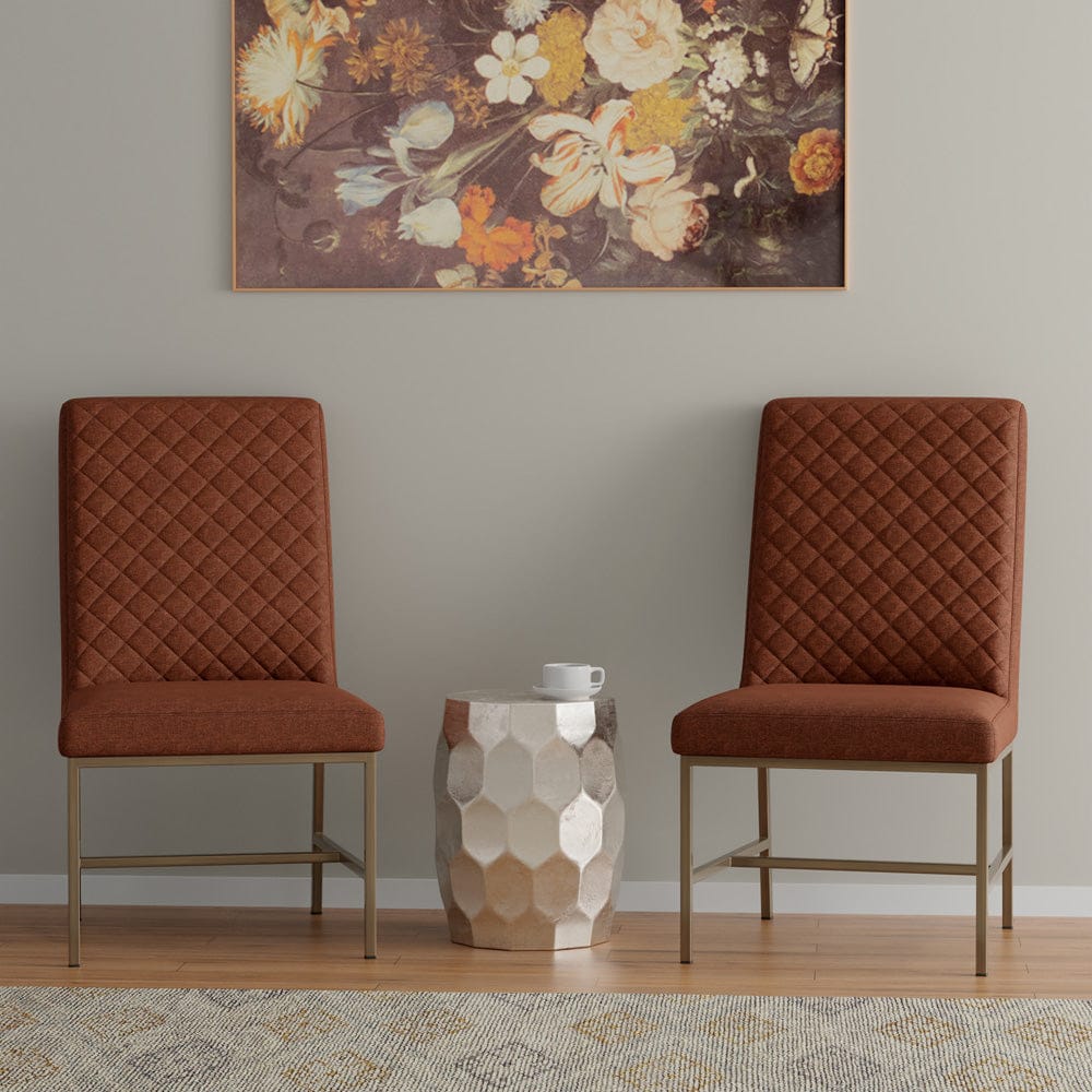 Parker House - Diamond - Elise Rust Dining Chair (Set of 2) - DDIA#DRC-ELRS view 8