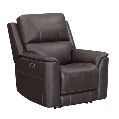 Parker House - Easton - Steamboat Brown Zero Gravity Power Recliner P3 (Set of 2) - STEAMBOAT BROWN - MEAS-KIT-812P3Z-2-STBR view 8