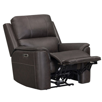 Parker House - Easton - Steamboat Brown Zero Gravity Power Recliner P3 (Set of 2) - STEAMBOAT BROWN - MEAS-KIT-812P3Z-2-STBR view 10
