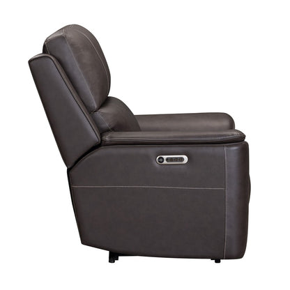 Parker House - Easton - Steamboat Brown Zero Gravity Power Recliner P3 (Set of 2) - STEAMBOAT BROWN - MEAS-KIT-812P3Z-2-STBR view 13