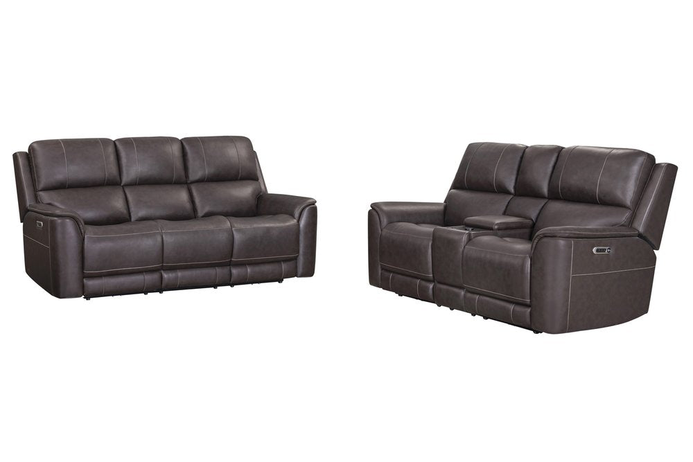 Parker House - Easton - Steamboat Brown Zero Gravity Power Reclining Sofa and Loveseat - Steamboat Brown - MEAS-32P3Z-STBR view 1