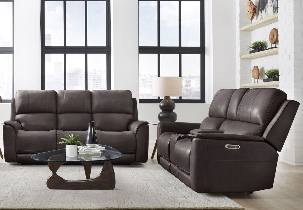 Parker House - Easton - Steamboat Brown Zero Gravity Power Reclining Sofa and Loveseat - Steamboat Brown - MEAS-32P3Z-STBR view 3