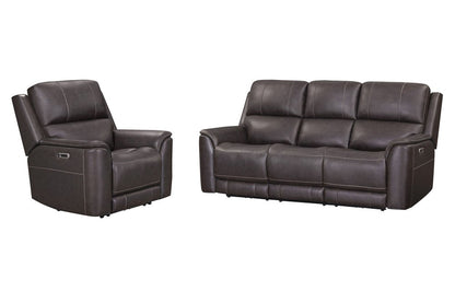 Parker House - Easton - Steamboat Brown Zero Gravity Power Reclining Sofa and Recliner - Steamboat Brown - MEAS-31P3Z-STBR view 1