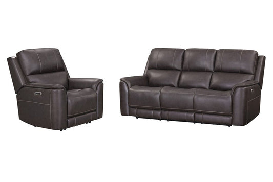 Parker House - Easton - Steamboat Brown Zero Gravity Power Reclining Sofa and Recliner - Steamboat Brown - MEAS-31P3Z-STBR view 1