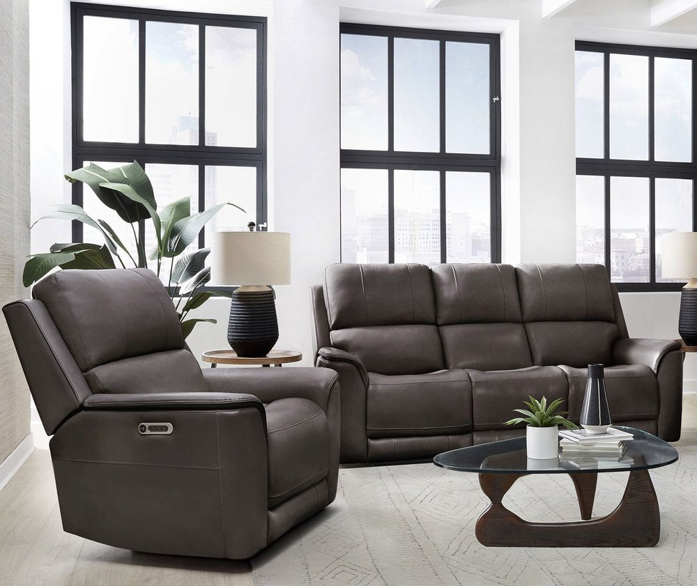Parker House - Easton - Steamboat Brown Zero Gravity Power Reclining Sofa and Recliner - Steamboat Brown - MEAS-31P3Z-STBR view 2