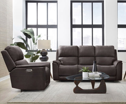 Parker House - Easton - Steamboat Brown Zero Gravity Power Reclining Sofa and Recliner - Steamboat Brown - MEAS-31P3Z-STBR view 3