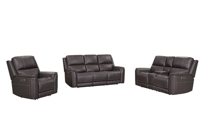 Parker House - Easton - Steamboat Brown Zero Gravity Power Reclining Sofa Loveseat and Recliner - Steamboat Brown - MEAS-321P3Z-STBR view 1