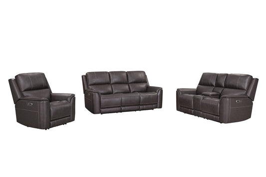 Parker House - Easton - Steamboat Brown Zero Gravity Power Reclining Sofa Loveseat and Recliner - Steamboat Brown - MEAS-321P3Z-STBR view 1