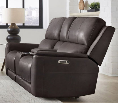 Parker House - Easton - Steamboat Brown Zero Gravity Power Reclining Tilt Console Loveseat P3 - Brown - MEAS-822CP3ZT-STBR view 7