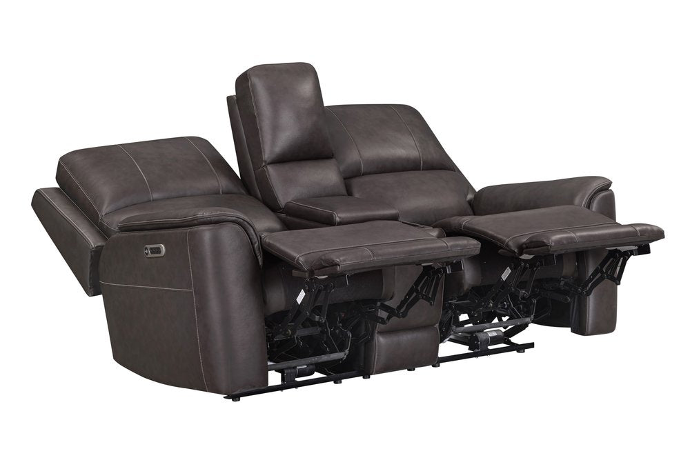 Parker House - Easton - Steamboat Brown Zero Gravity Power Reclining Tilt Console Loveseat P3 - Brown - MEAS-822CP3ZT-STBR view 10