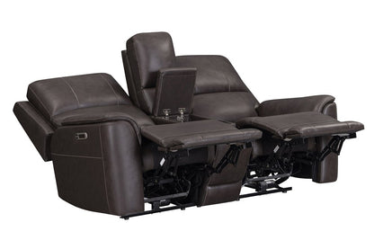 Parker House - Easton - Steamboat Brown Zero Gravity Power Reclining Tilt Console Loveseat P3 - Brown - MEAS-822CP3ZT-STBR view 11