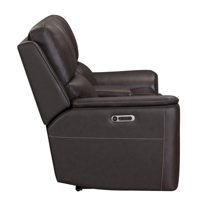 Parker House - Easton - Steamboat Brown Zero Gravity Power Reclining Tilt Console Loveseat P3 - Brown - MEAS-822CP3ZT-STBR view 13