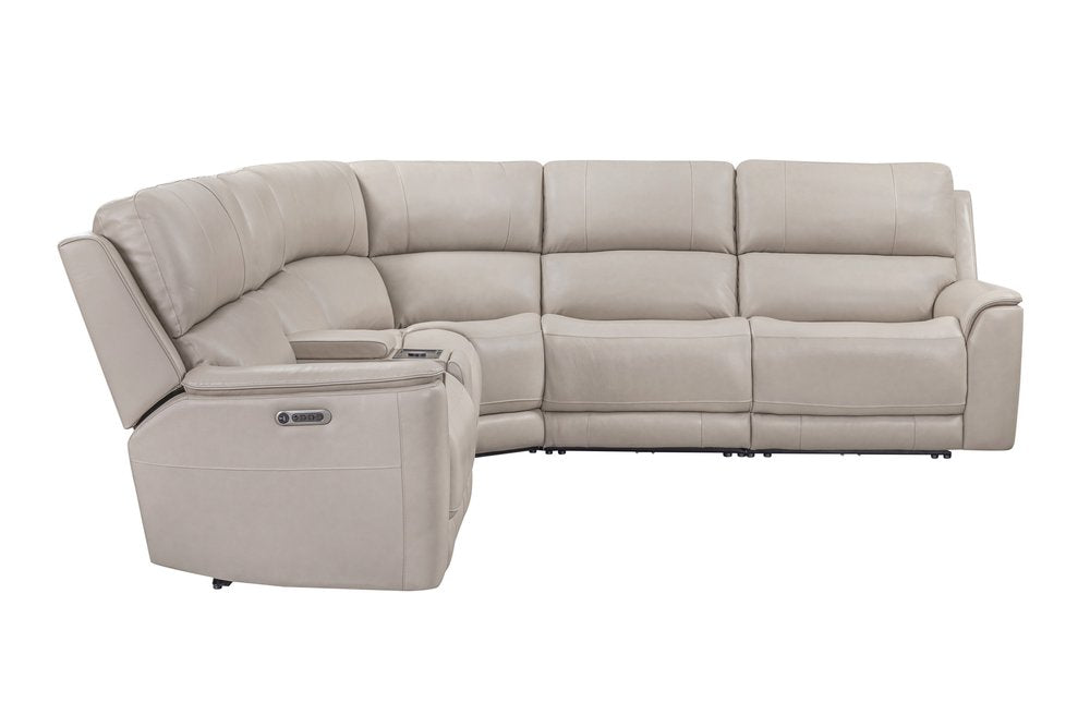Parker House - Easton - Steamboat Quartz 6 Piece Zero Gravity Power Reclining Sectional with Power Adjustable Headrests - Beige - MEAS-KIT-6A-P3Z-STQZ view 8