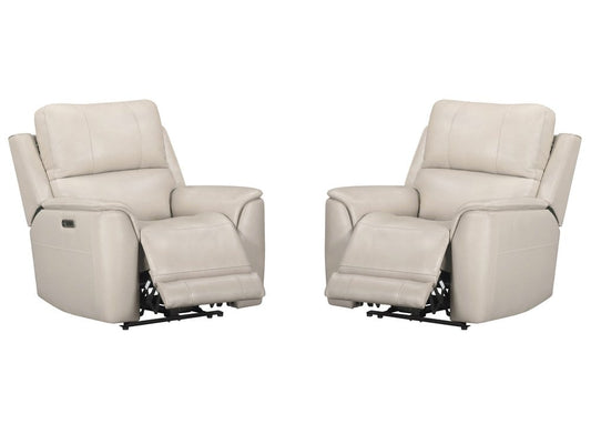 Parker House - Easton - Steamboat Quartz Zero Gravity Power Recliner P3 (Set of 2) - STEAMBOAT QUARTZ - MEAS-KIT-812P3Z-2-STQZ view 1