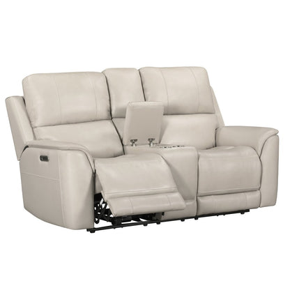 Parker House - Easton - Steamboat Quartz Zero Gravity Power Reclining Tilt Console Loveseat P3 - Beige - MEAS-822CP3ZT-STQZ view 2