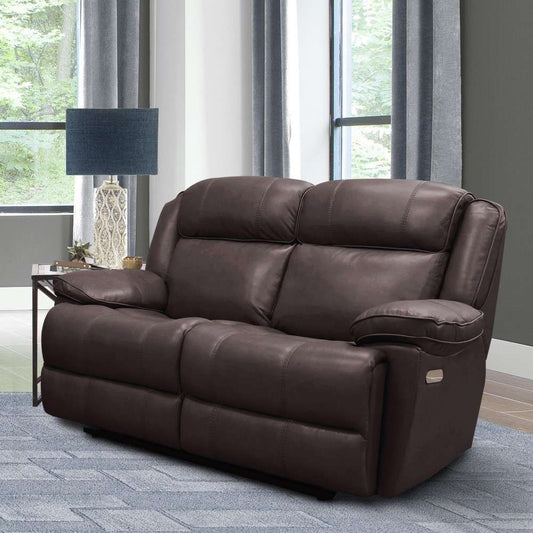 Parker House - Eclipse Florence Brown Power Loveseat - MECL822PH-FBR veiw 1