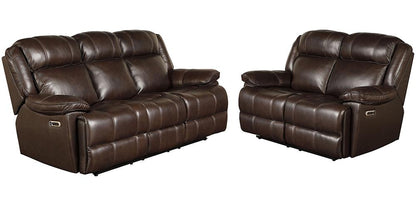 Parker House - Eclipse - Florence Brown Power Reclining Sofa and Loveseat - MECL-32PH-FBR view 1