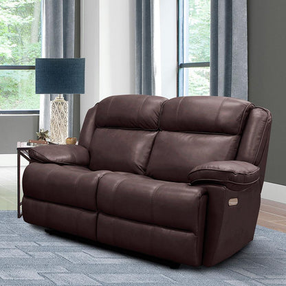 Parker House - Eclipse - Florence Brown Power Reclining Sofa and Loveseat - MECL-32PH-FBR view 5