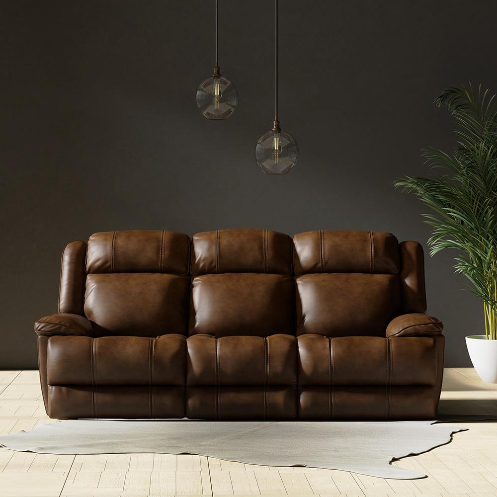 Parker House - Eclipse - Florence Brown Power Reclining Sofa and Recliner - MECL-31PH-FBR view 3