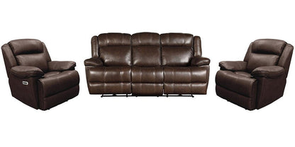 Parker House - Eclipse - Florence Brown Power Reclining Sofa and Two Recliners - MECL-311PH-FBR view 1