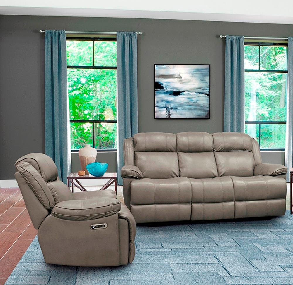 Parker House - Eclipse - Florence Heron Power Reclining Sofa and Recliner - MECL-31PH-FHE view 2