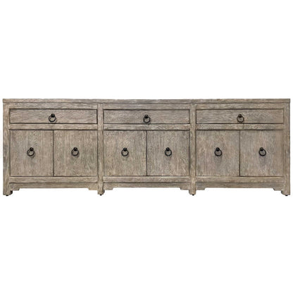 Parker House - Edinburg - Driftwood 90in Console - EDI#90-DTWD view 1