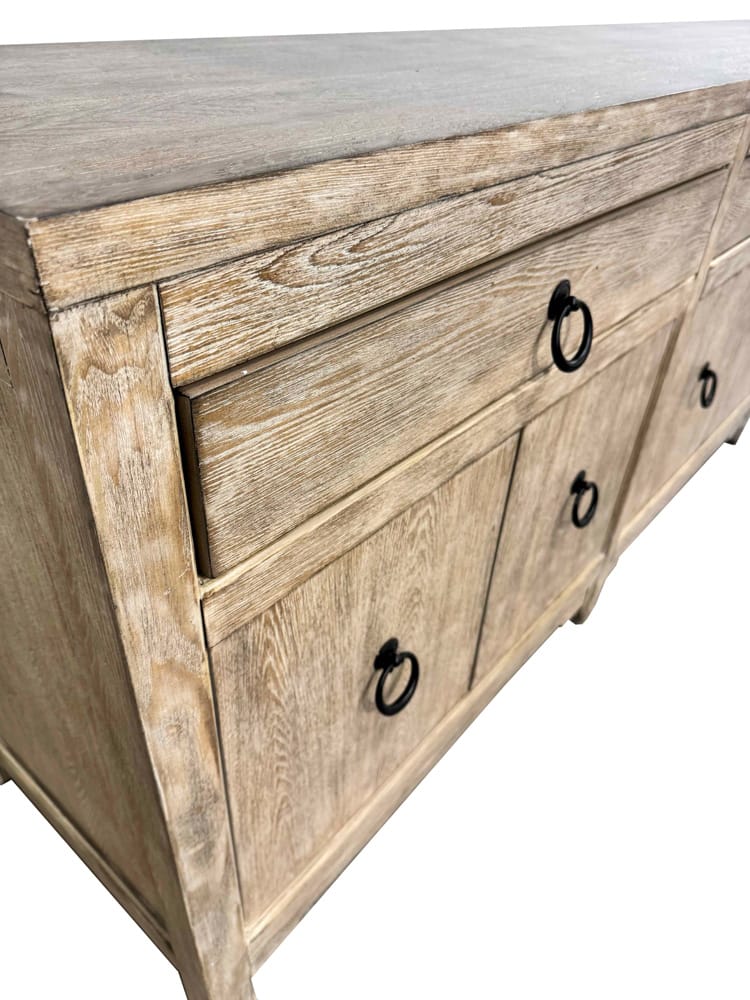 Parker House - Edinburg - Driftwood 90in Console - EDI#90-DTWD view 3