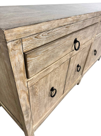Parker House - Edinburg - Driftwood 90in Console - EDI#90-DTWD view 3