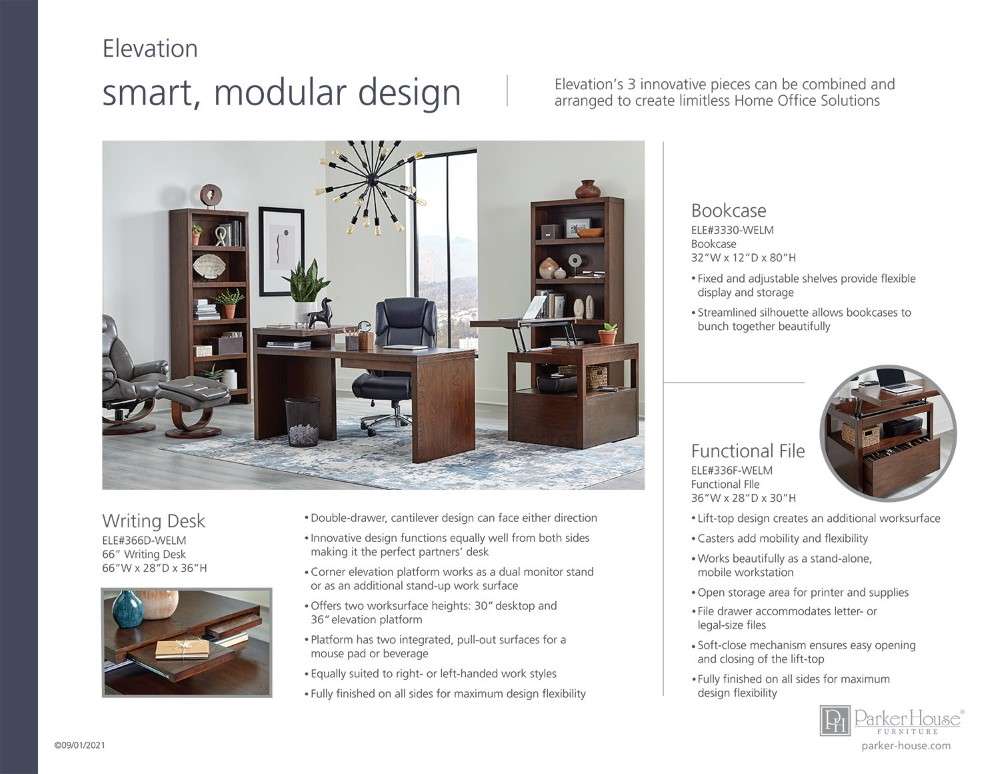 Parker House - Elevation Functional File with Lift Top - ELE336F-WELM_CLOSEOUT veiw 6