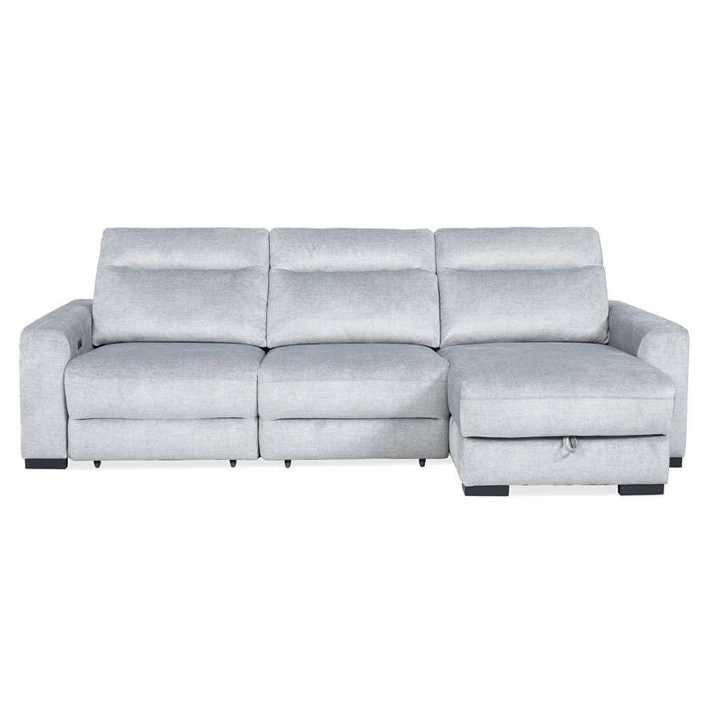 Parker House -  Elliot - Sterling 3 Piece Modular Lift Top Storage Sectional - MELL-PACK3A-STRL view 2