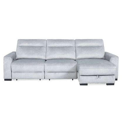 Parker House -  Elliot - Sterling 3 Piece Modular Lift Top Storage Sectional - MELL-PACK3A-STRL view 2