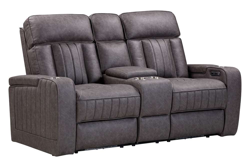 Parker House -  Equinox - Mercury Power Console Loveseat - MEQU#822CPH-MERC veiw 1