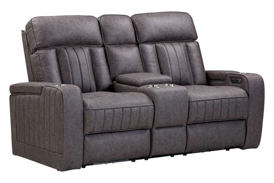 Parker House -  Equinox - Mercury Power Console Loveseat - MEQU#822CPH-MERC veiw 1