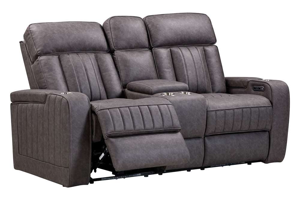 Parker House -  Equinox - Mercury Power Console Loveseat - MEQU#822CPH-MERC veiw 2