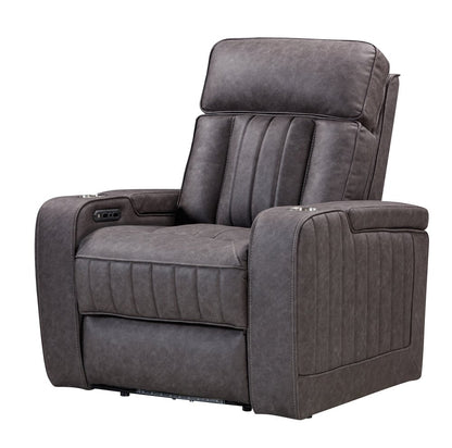Parker House - Equinox - Mercury Power Recliner (Set of 2) - Mercury - MEQ-KIT-812P2-2-MERC view 2