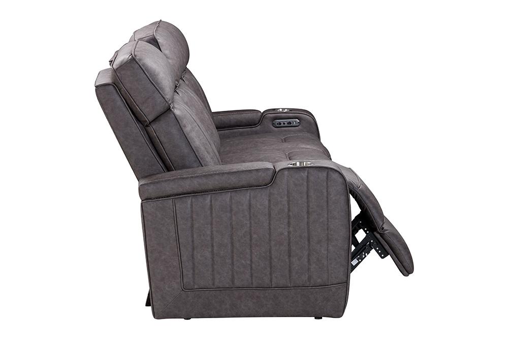 Parker House - Equinox - Mercury Power Reclining Sofa and Loveseat - MEQU-42PH-MERC view 6