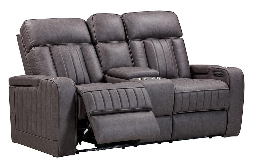 Parker House - Equinox - Mercury Power Reclining Sofa and Loveseat - MEQU-42PH-MERC view 9