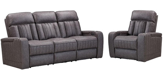 Parker House - Equinox - Mercury Power Reclining Sofa and Recliner - MEQU-41PH-MERC view 1
