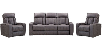 Parker House - Equinox - Mercury Power Reclining Sofa and Two Recliners - MEQU-411PH-MERC view 1
