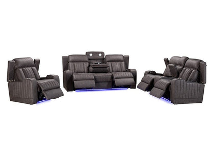 Parker House - Equinox - Mercury Power Reclining Sofa, Loveseat and Recliner - MEQU-421PH-MERC view 2