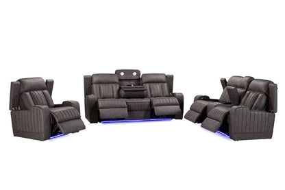 Parker House -  Equinox - Mercury Power Reclining Sofa Loveseat and Recliner - MEQU-321PH-MERC veiw 2