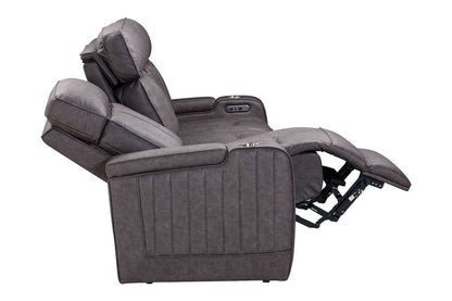 Parker House -  Equinox - Mercury Power Reclining Sofa with Drop Down Table - MEQU#834PH-MERC veiw 3