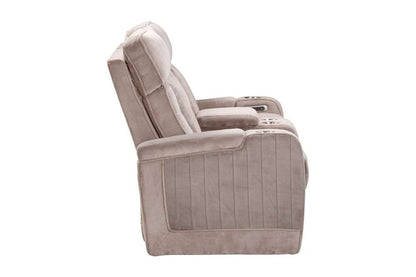 Parker House -  Equinox - Mushroom Power Console Loveseat - MEQU#822CPH-MURM veiw 4